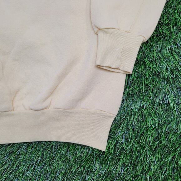 Vintage 1987 Fire Breathing Red Dragon Sweatshirt Womens M/L 20x23 Cropped USA - Picture 12 of 14